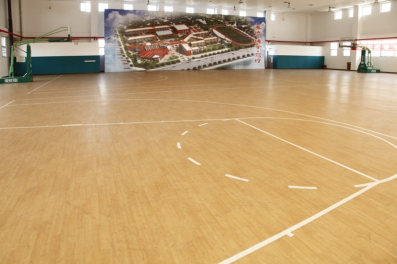 欧陆篮球场运动地板